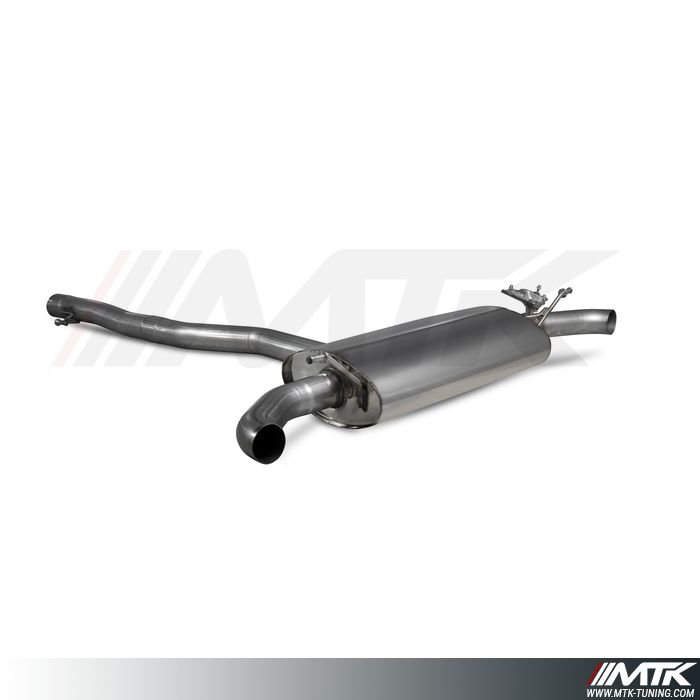 Catback sans tube intermediaire et emplacement pour les valves  Mercedes-Benz A35 AMG W177 Hatchback